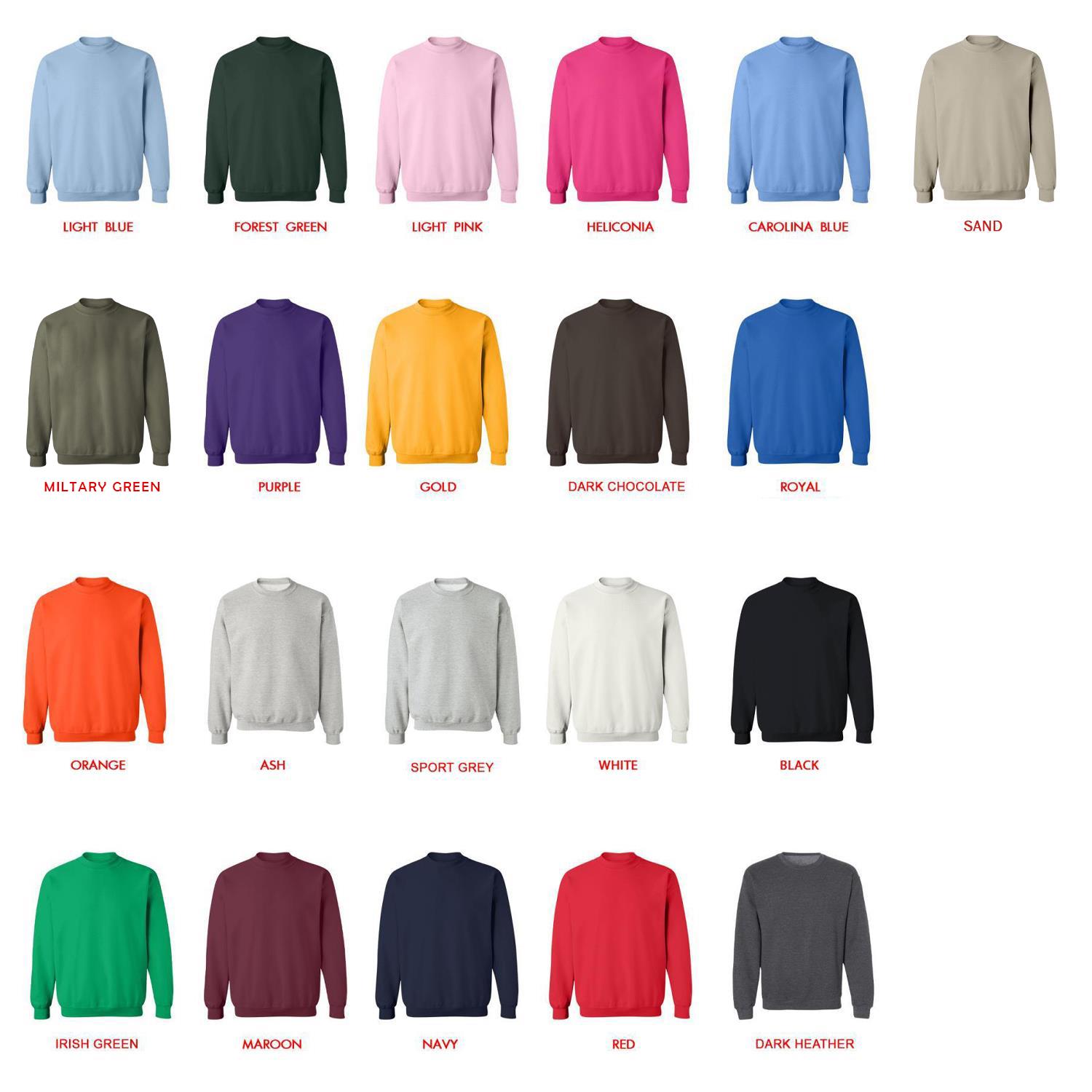 sweatshirt color chart - Oshi No Ko Merch