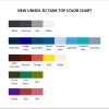 tank top color chart - Oshi No Ko Merch