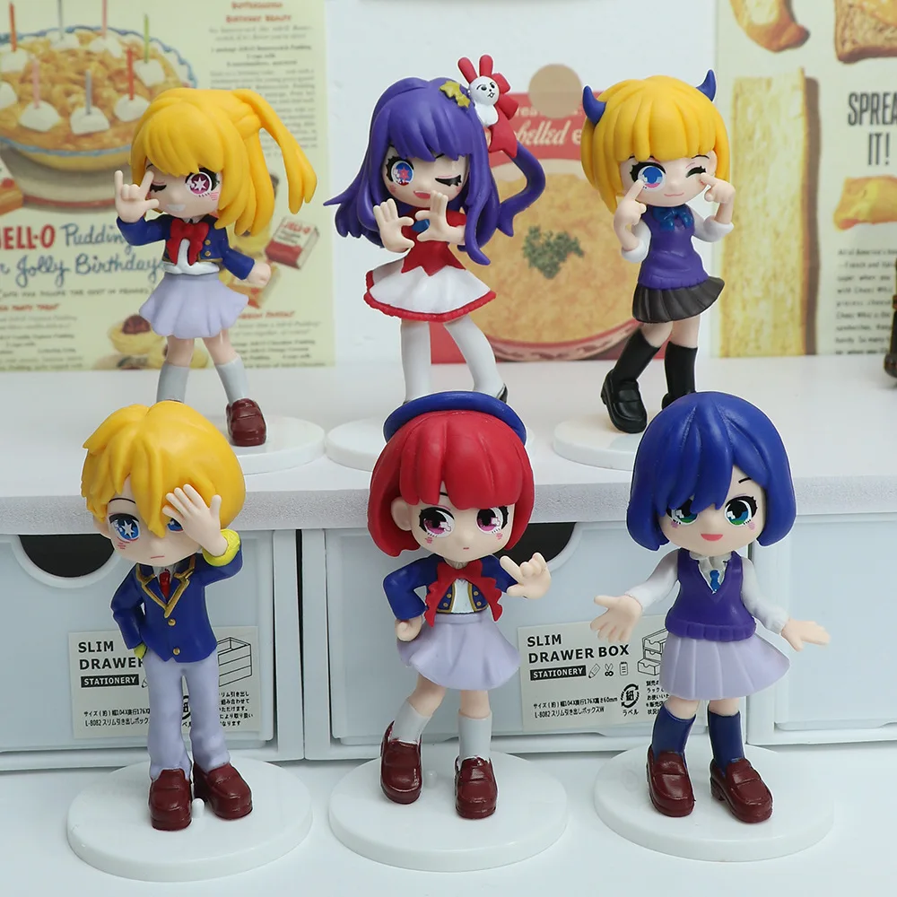 kf S7d568229b81f4a8699e0d96656a5c4e1y 6pcs Lcfun Taito Coreful Figurines Hoshino Ai Oshi No Ko Action Figure Anime Figurine Colletion Model - Oshi No Ko Merch