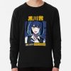 ssrcolightweight sweatshirtmensblack lightweight raglan sweatshirtfrontsquare productx1000 bgf8f8f8 3 - Oshi No Ko Merch