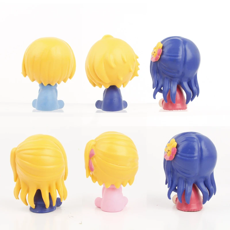 kf Sd70eaea94d1f41669148d5cb5b585953N 6pcs set Anime OSHI NO KO Figures Pvc Model Toys 6cm - Oshi No Ko Merch